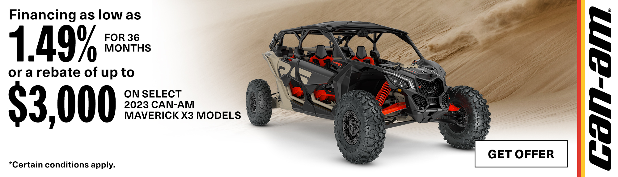 Can Am Canada Promotions Best Financing Promotions, Calgary